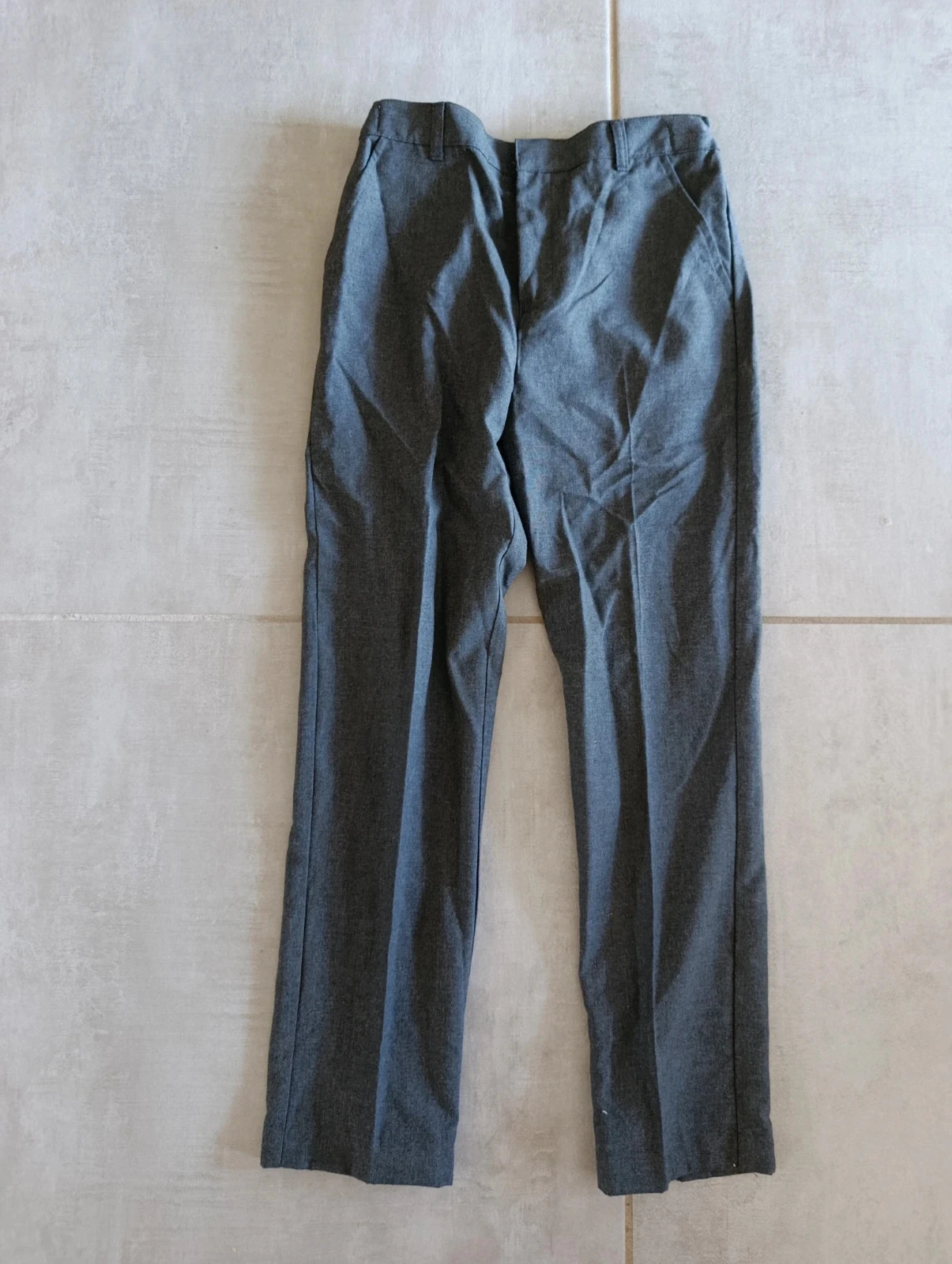 Pantalon habillé gris Nutmeg 10-11 ans 140-146 cm – coupe droite